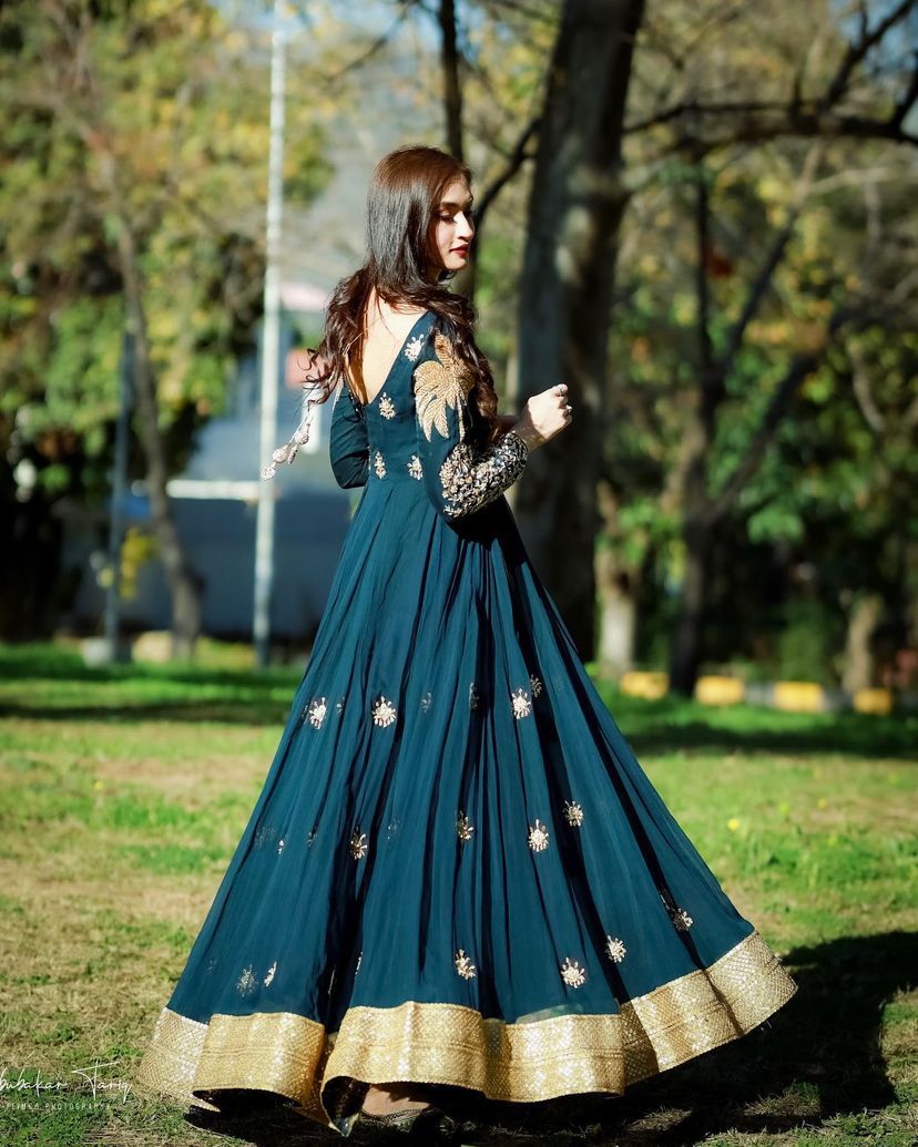 KF-SERICE NEW DESIGNER PAETY ANARKALI SUIT SET