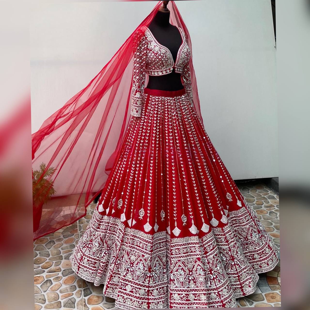 NEW DESIGNER LEHENGA-CHOLI NEW FANCY STYLE KF-1110